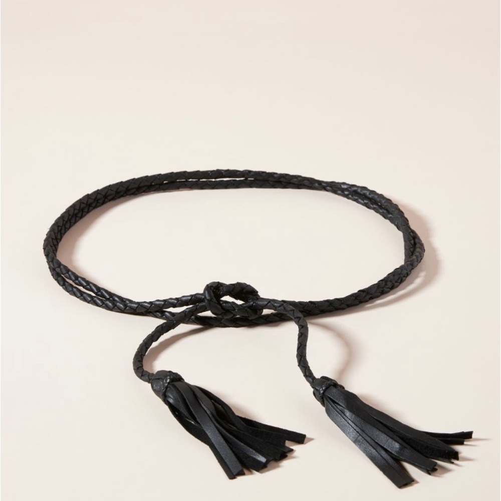 NWT Soga Braided Wrap Belt